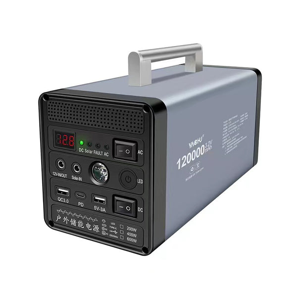 Portable Outdoor Power Supply with Lithium Iron Phosphate Battery Box