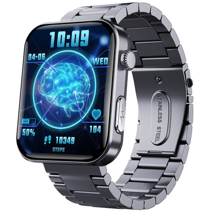 Pro Smartwatch with ECG and GPS - Advanced Health Monitoring and Long Battery Life