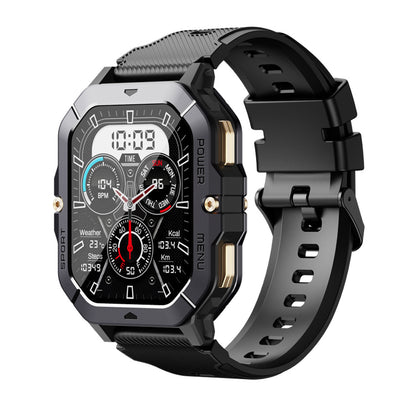 RuggedPro Xtreme Smartwatch – 2.02" HD Display, 410mAh Battery, 100+ Sport Modes, and 1ATM Waterproof