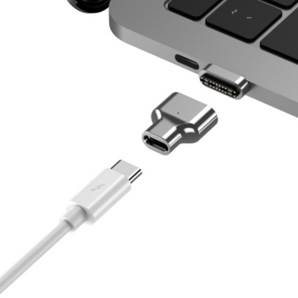 Thunderbolt 3 magnetic adapter for laptops with 100W charging capability.
Magnetic charging adapter for laptops, compatible with Thunderbolt 3.
High-speed Thunderbolt 3 magnetic adapter for laptop charging.
100W power delivery magnetic adapter for MacBook, Huawei, Xiaomi, and other laptops.
Portable Thunderbolt 3 magnetic charging adapter for efficient laptop charging.
Durable magnetic adapter for fast and safe charging of Thunderbolt 3-enabled laptops.