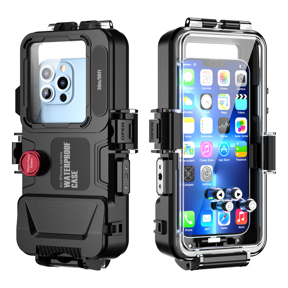 waterproof case 30M/98FT IPX8 for swimming diving