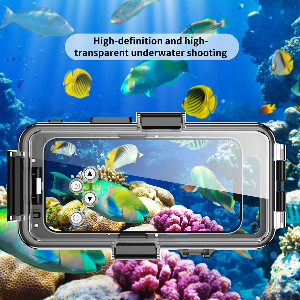 waterproof case 30M/98FT IPX8 for swimming diving